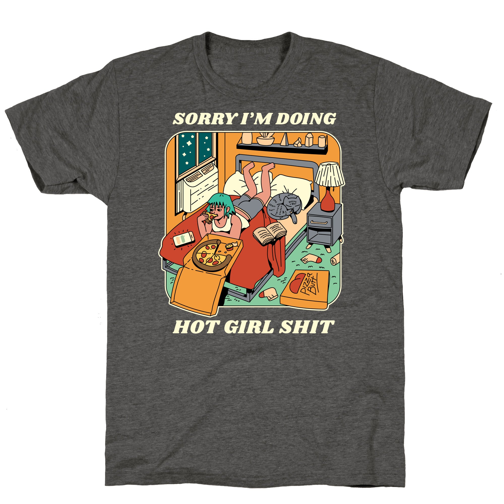 Sorry I'm Doing Hot Girl Shit  Unisex Triblend Tee